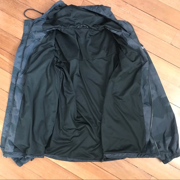 Alo Stride Camo Hooded Full Zip Jacket - Picture 16 of 16